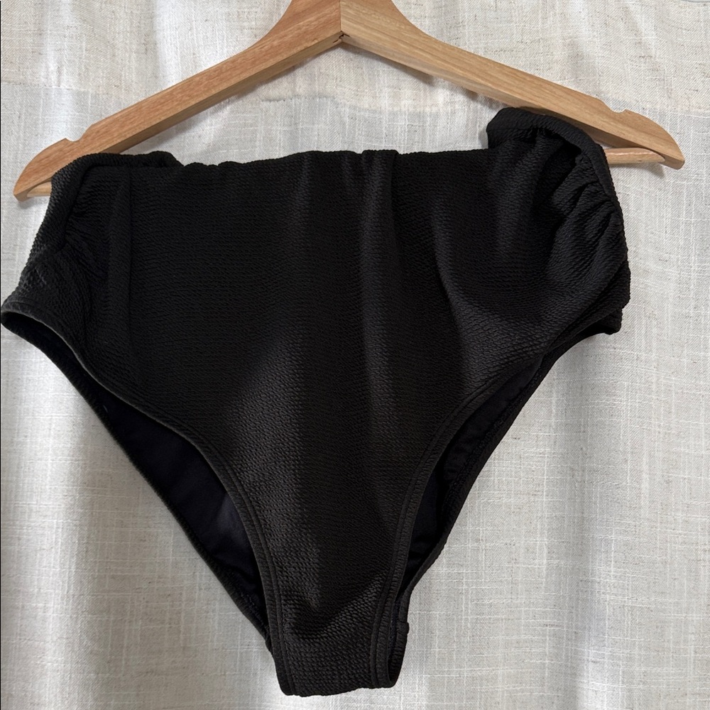 Old navy maternity Black High-Waisted Bikini Bottom